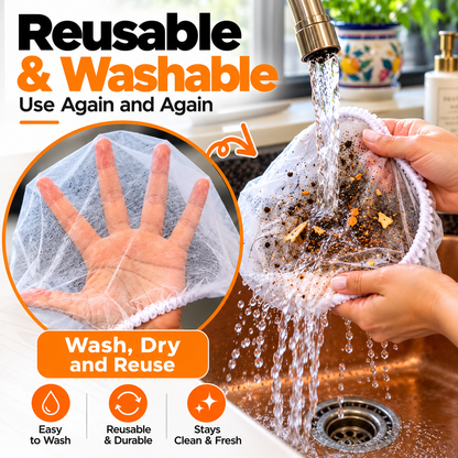 Reusable Broom Dust Catcher Net