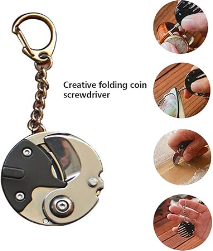 Multifunction Coin Keychain – produckpk