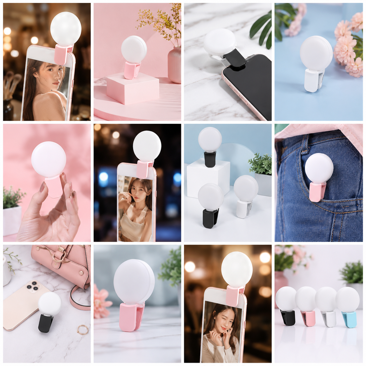 GlowPro Clip-On led Selfie Light