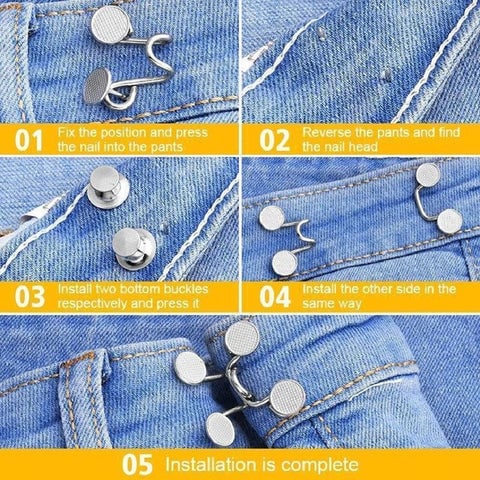 Nail-free Waist Buckle Set