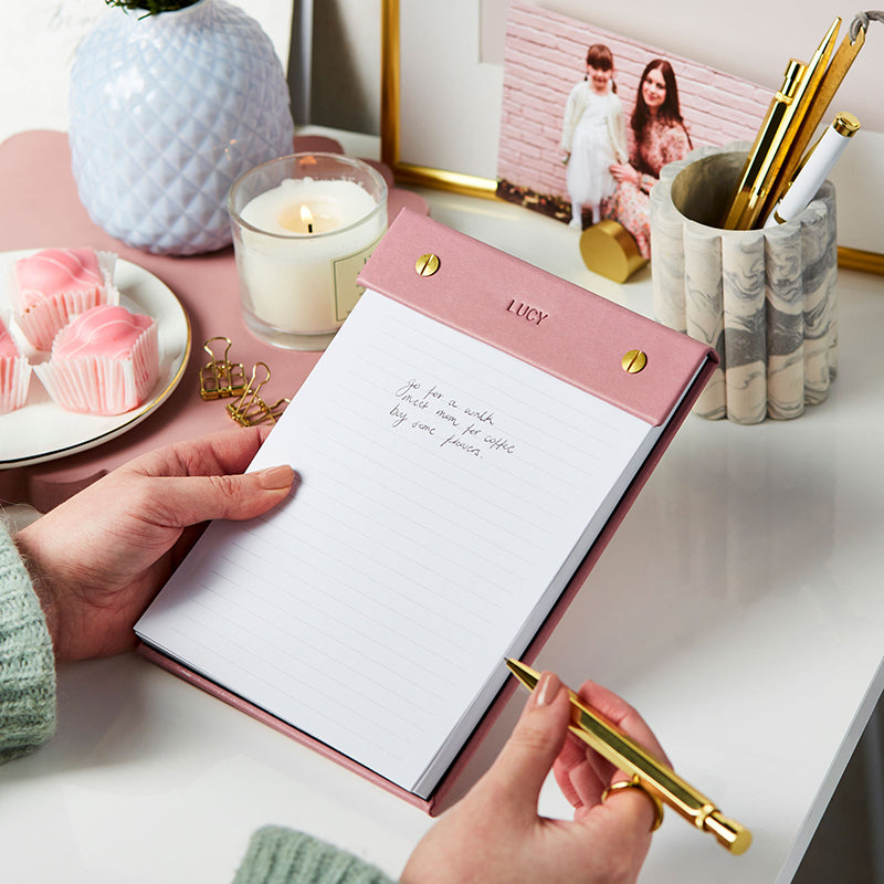Personalized Weekly Plan Cute Notepad With Logo