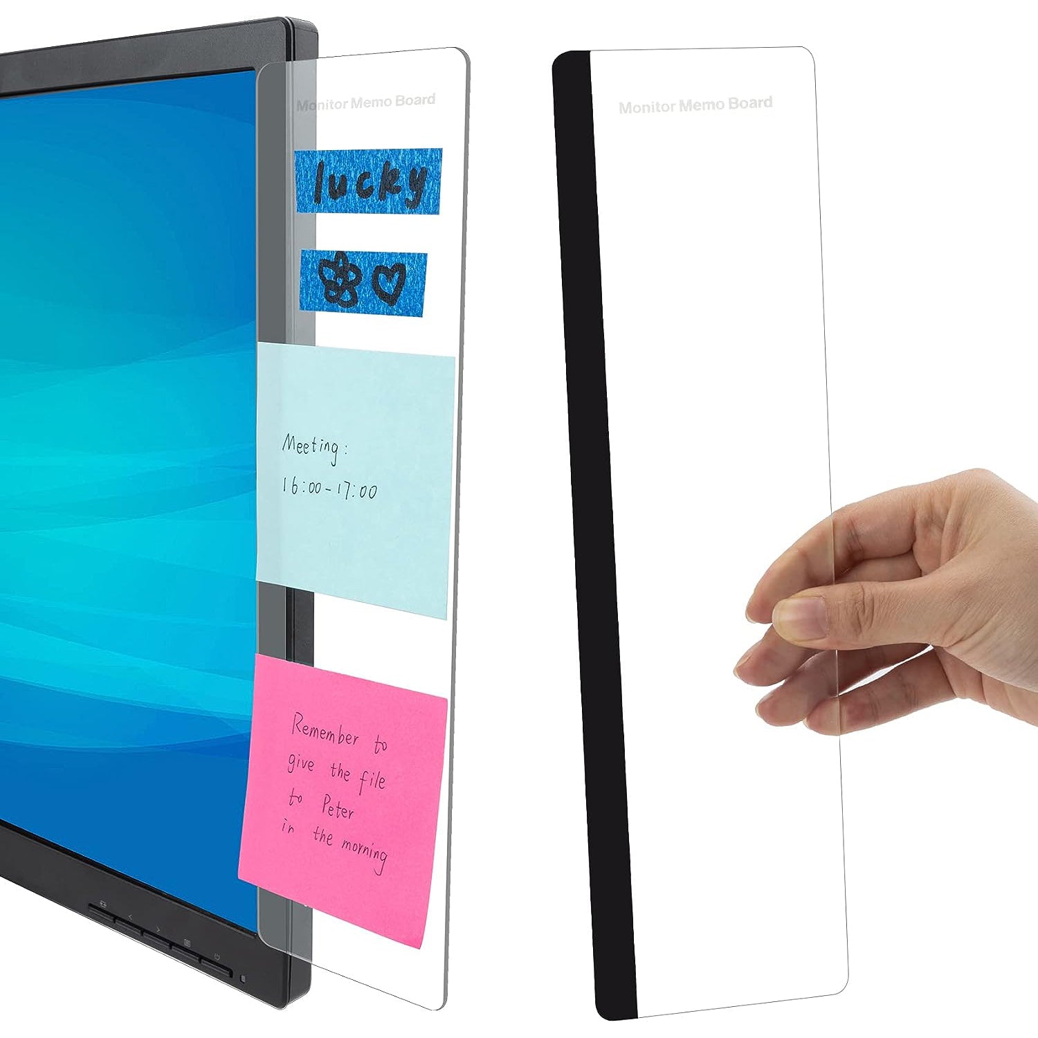 Acrylic Monitor Memo Board – produckpk