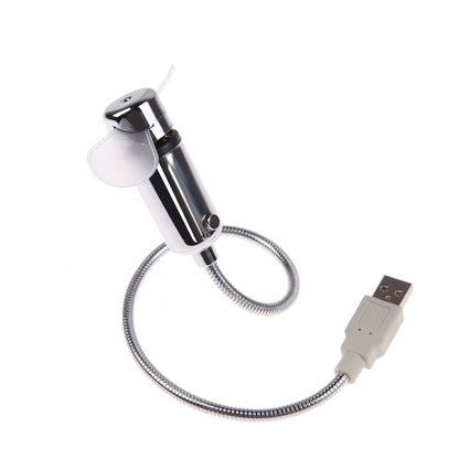 USB Clock Fan with Real Time Clock and Temperature