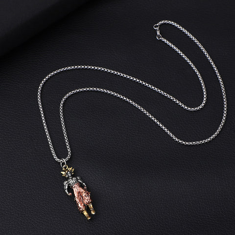 Man Fashion Cool Son Goku Pendant Anime Dragon Necklace