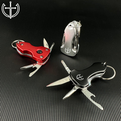 Multi-Function Portable Key Chain Tool
