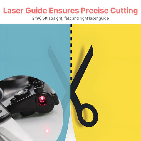 New Professional Laser Guided Scissors