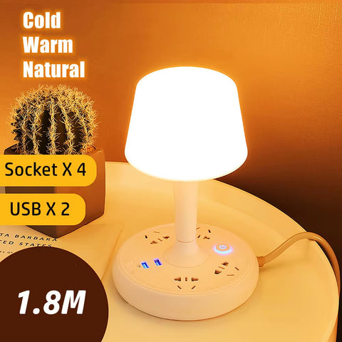 Multi-functional Nightstand Light Usb Charging Led Table Lamp