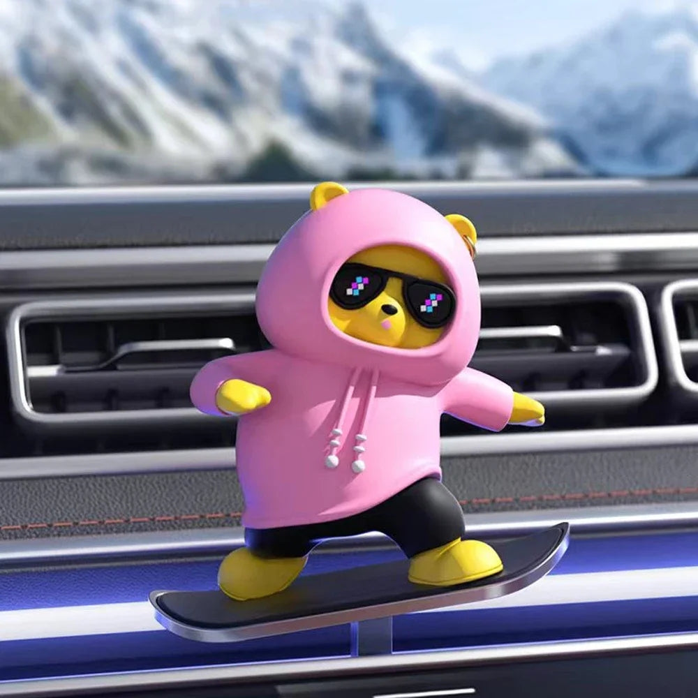 Dashboard Moving Bear