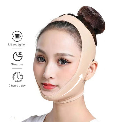 Full Face V Shaper Belt Skin Color