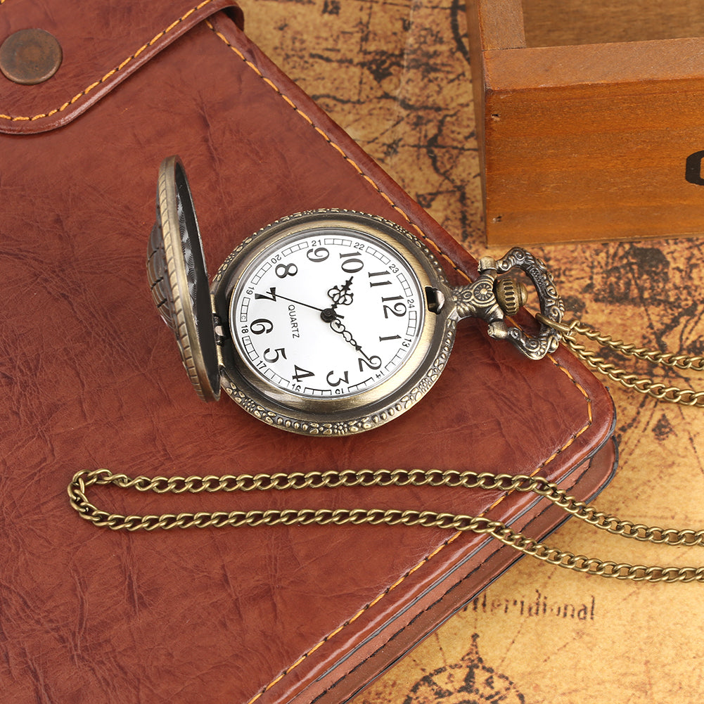 3D Spider Human Necklace Chain Clock