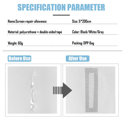 Strong Adhesive Screen Repair Tape