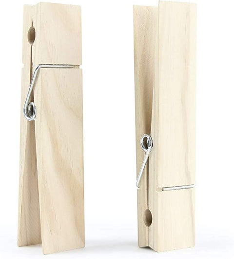 Multi-Function Wooden Clothespins