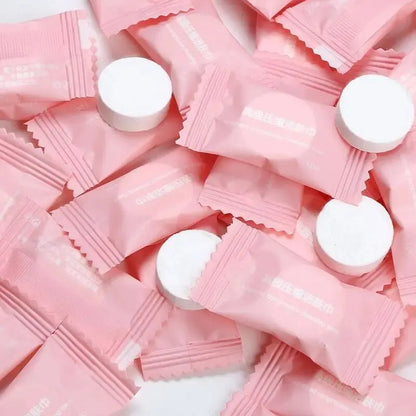 50 PCS Compressed Towels Travel