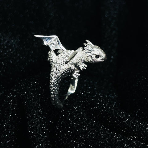 Flying Dragon Adjustable Ring for Men for Women