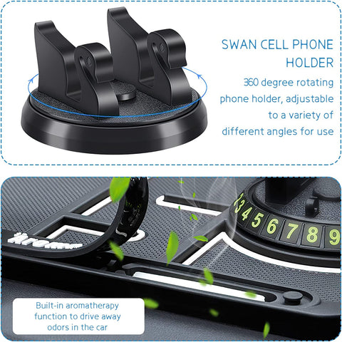 Multifunction Car Anti-Slip Mat with Auto Phone Holder