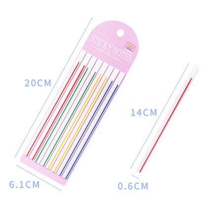 Transparent Sticky Page Markers Tabs Highlighter Strips