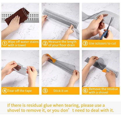 Drain Filter Sticker Roll