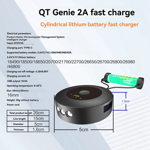 Portable Lithium Battery Fast Charging