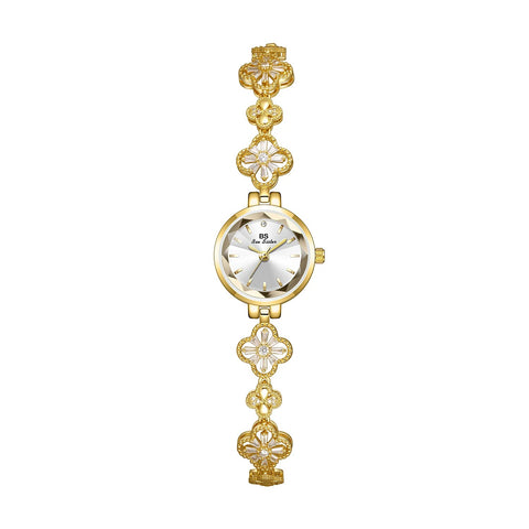 Women Luxury Diamond Shape Wristwatch