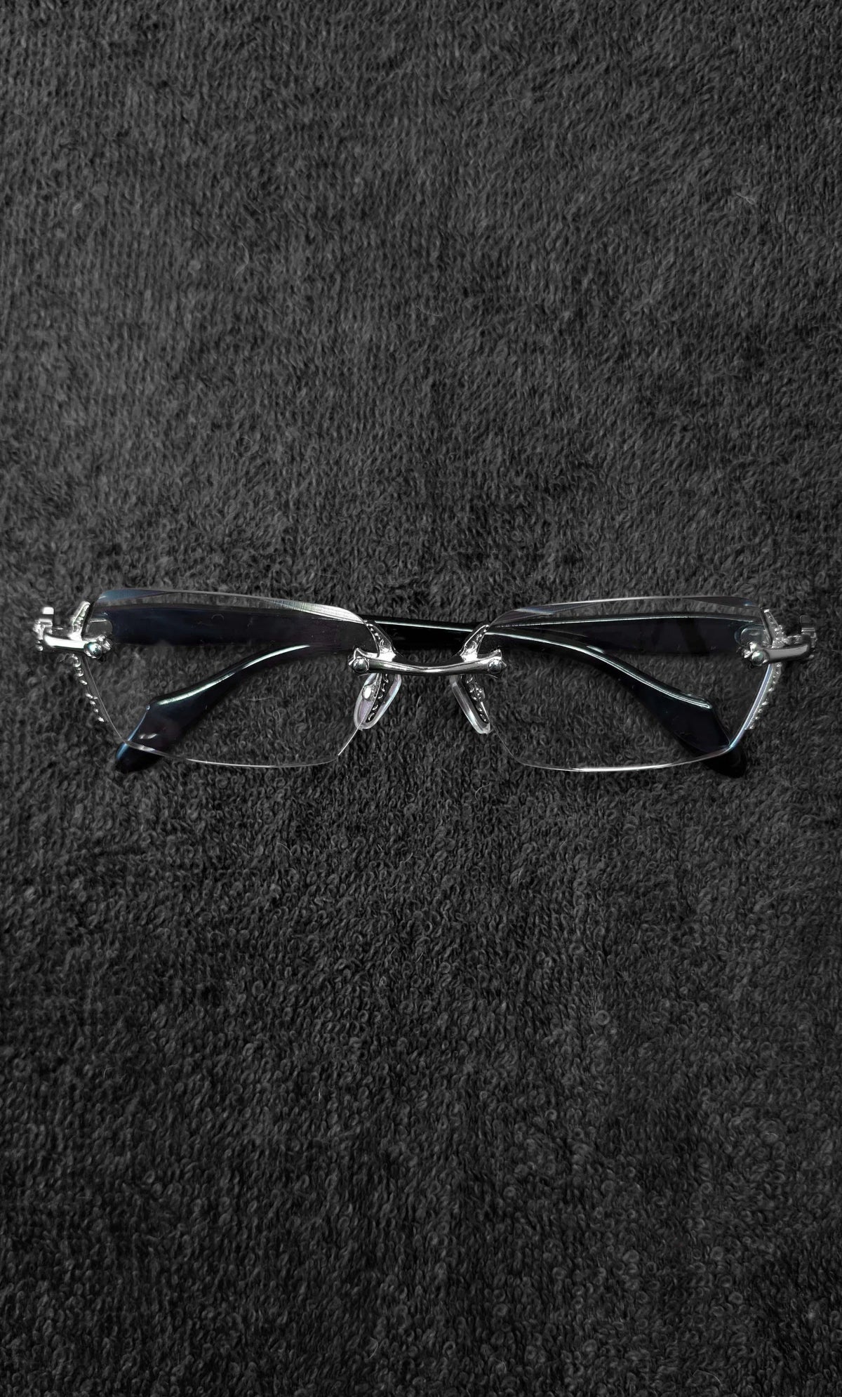 Astra Unisex Rimless UV Shield glasses