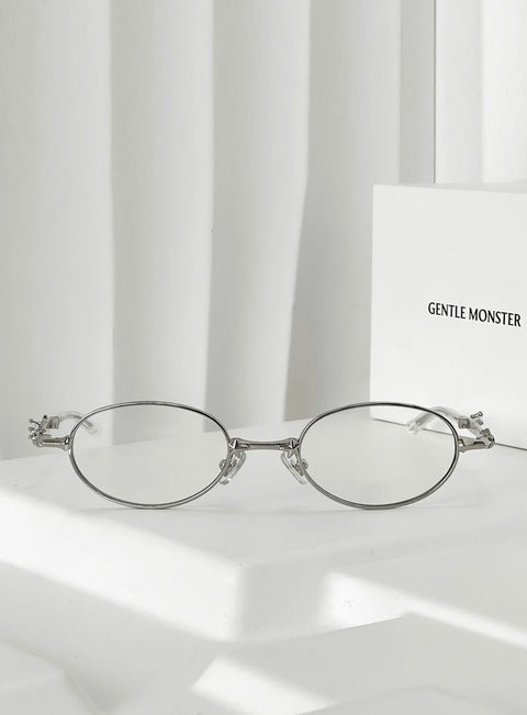 Crystal Orbit Foldable Round Glasses