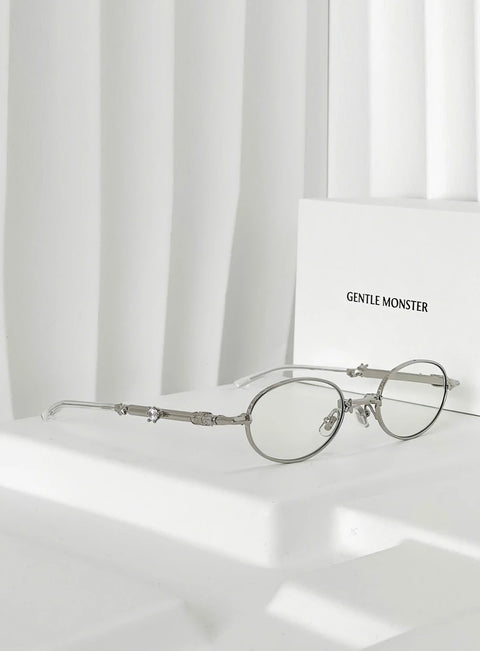 Crystal Orbit Foldable Round Glasses