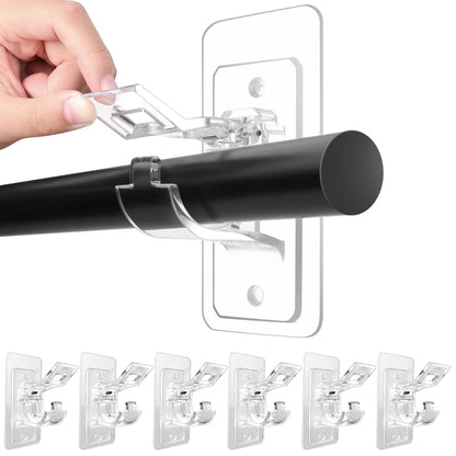 Universal Curtain Rod Holder – Easy Wall Mount Solution