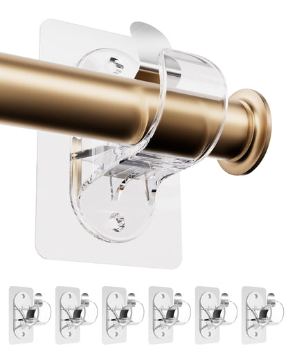 Universal Curtain Rod Holder – Easy Wall Mount Solution