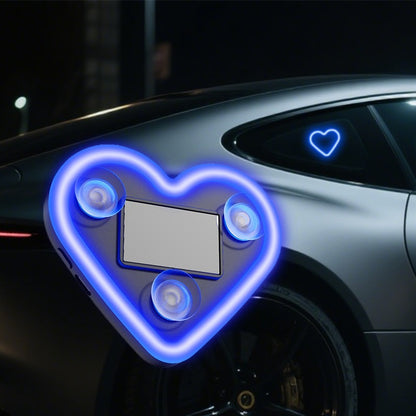Solar Heart Warning Light