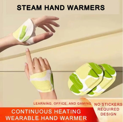 Self-heating warmers for hands and feet