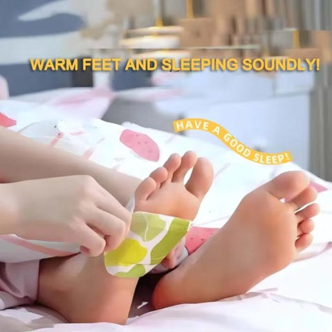 Self-heating warmers for hands and feet