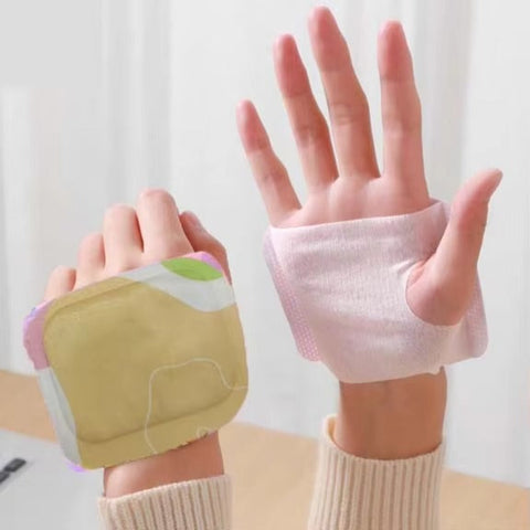 Self-heating warmers for hands and feet