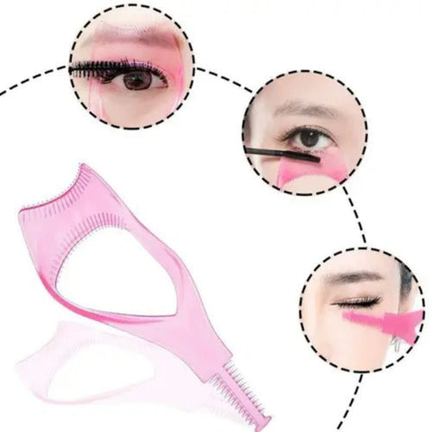 Multifunctional Eyelash Curler & Mascara Guard Tool