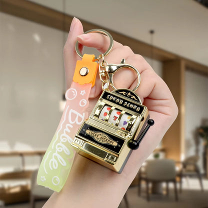 🎰 LuckySpin Mini Slot Machine Keychain