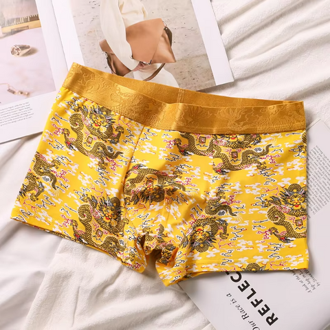 Men’s Dragon Loose Breathable Boxers