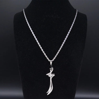 Zulfiqar Sword Hazrat Ali Mula Sword Pendant Necklace