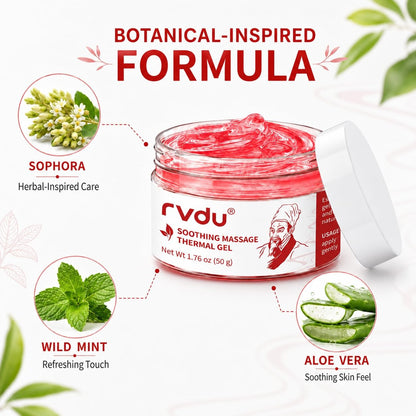 RVDU Warming Herbal Massage Gel