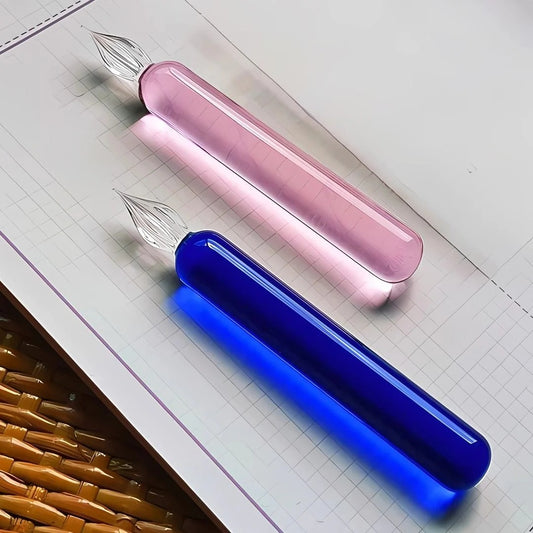 Crystal Glass Writing Pen – Elegant Calligraphy Pen