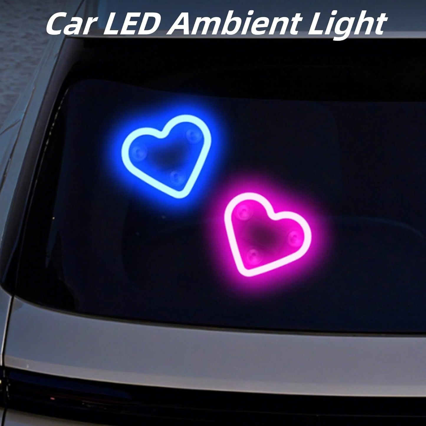 Solar Heart Warning Light