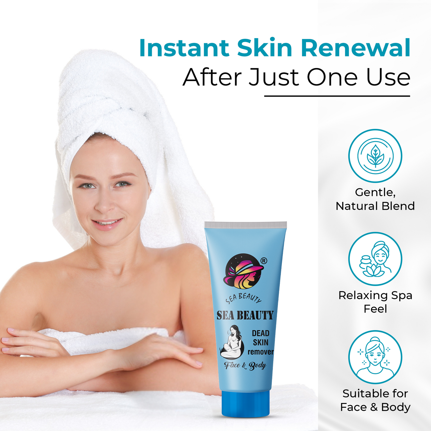 Sea Beauty Dead Skin Remover face & body
