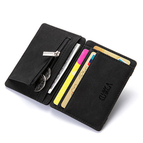 Flap Zip Card Holder
